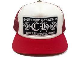 Chrome Hearts Red CH Trucker (Red/White) Japanese Exclusive