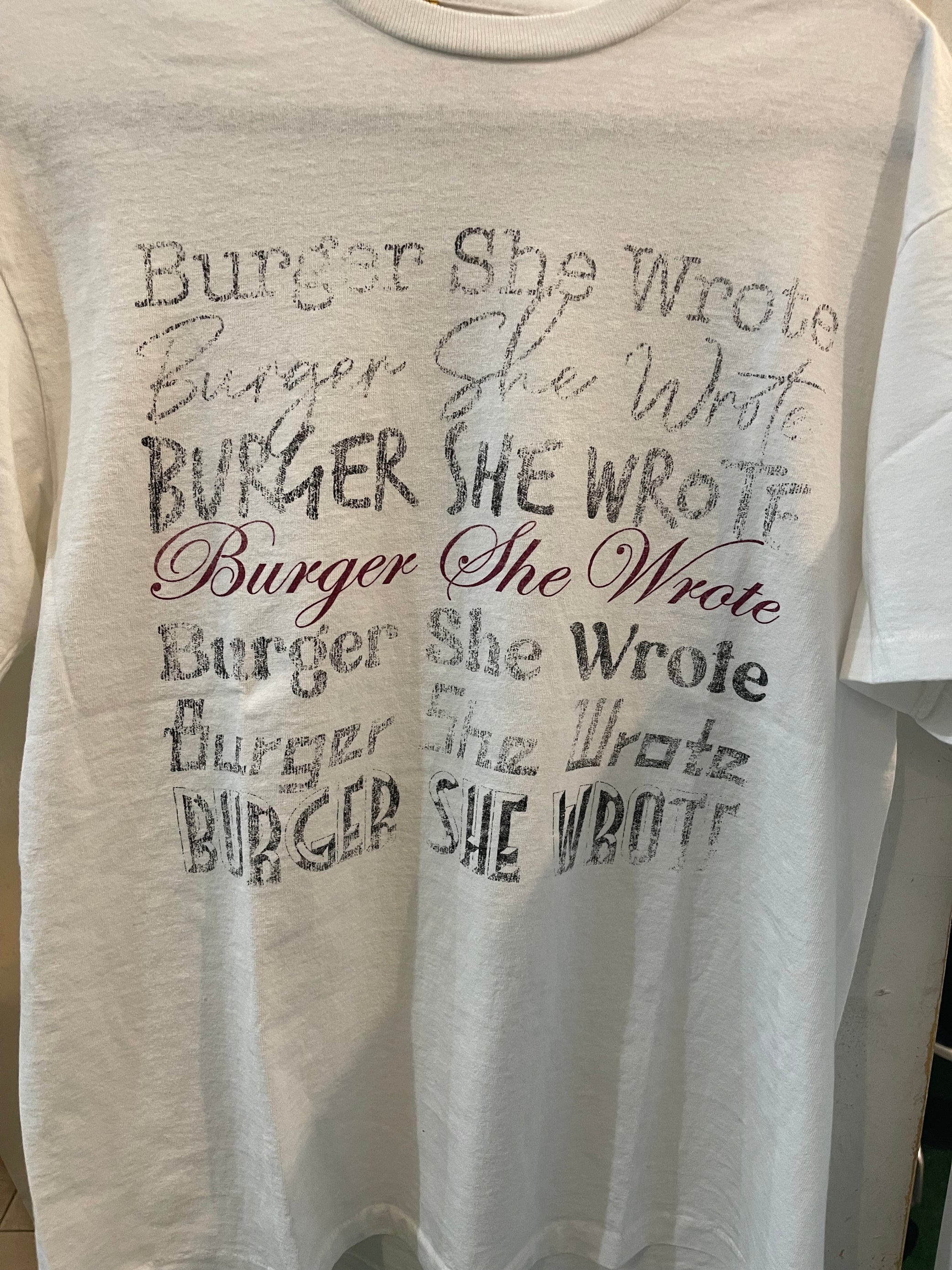 Gallery Dept Burger She Wrote (White)