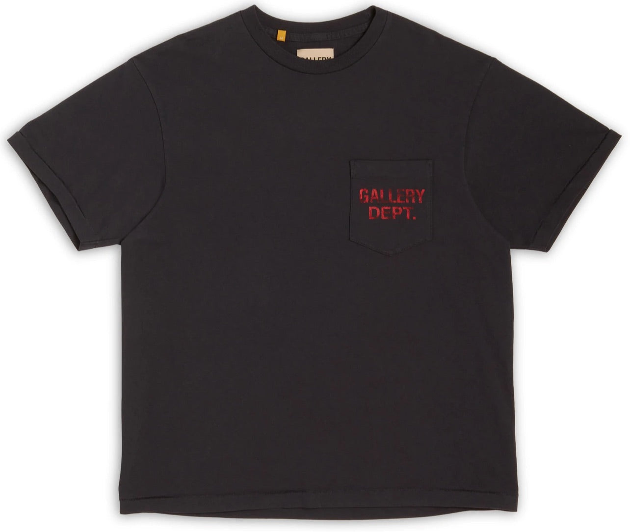 Gallery Dept Pocket Tee (Black/Red)