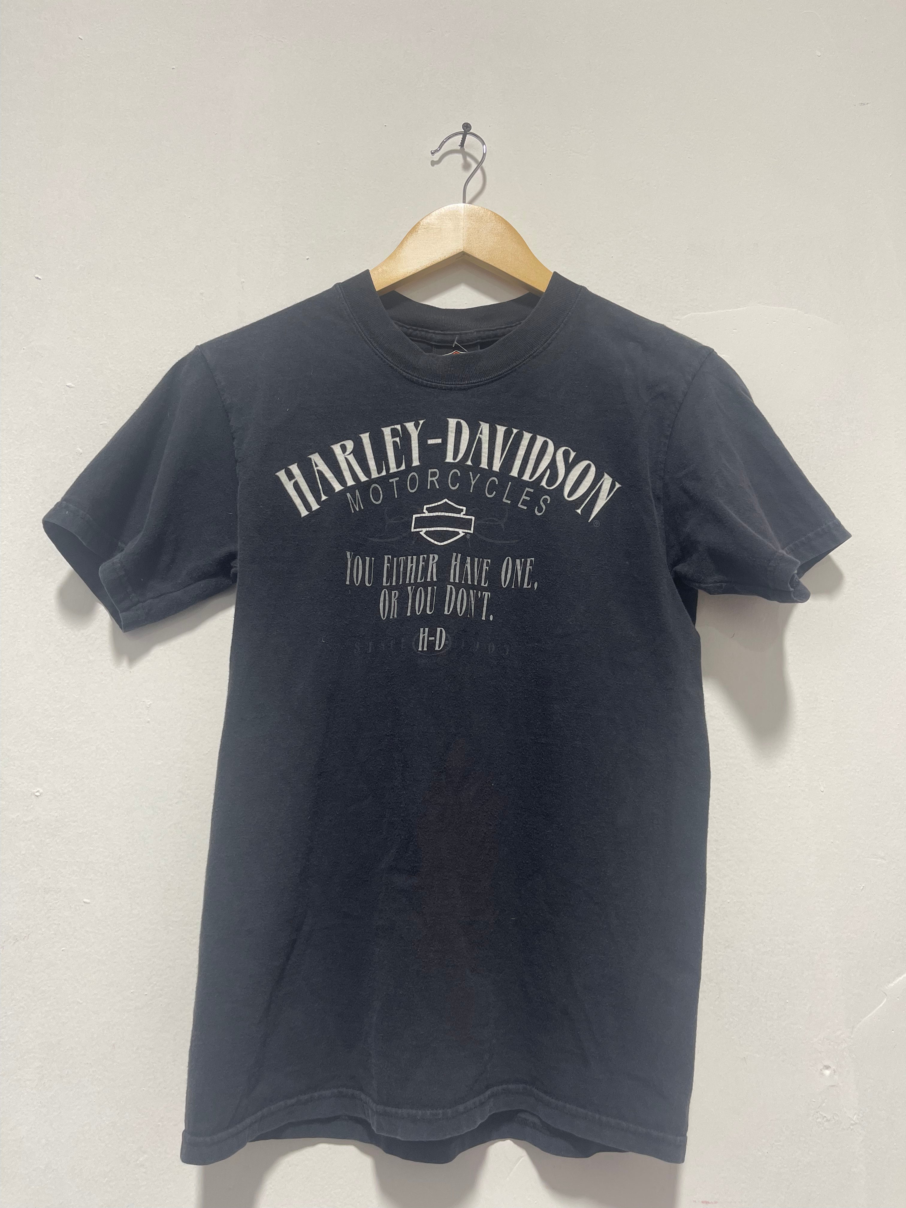Harley Davidson tee “you either have one or you don’t” black