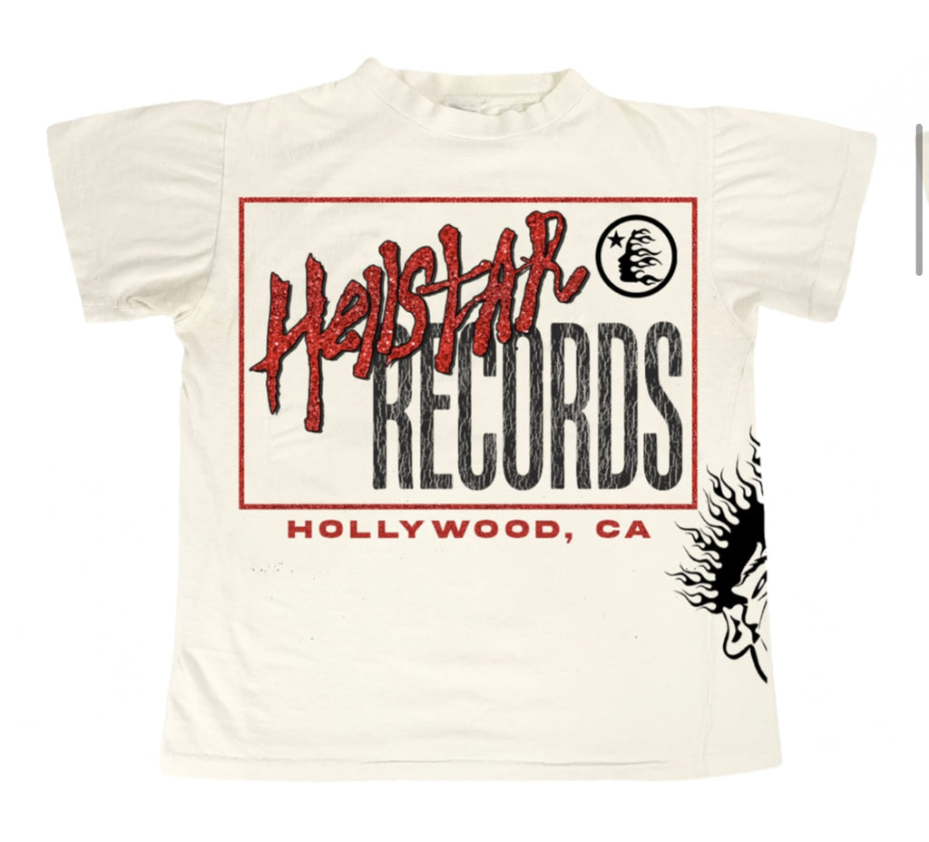Hellstar Records Tee (White)
