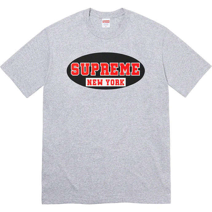 Supreme “New York” Tee (Grey)
