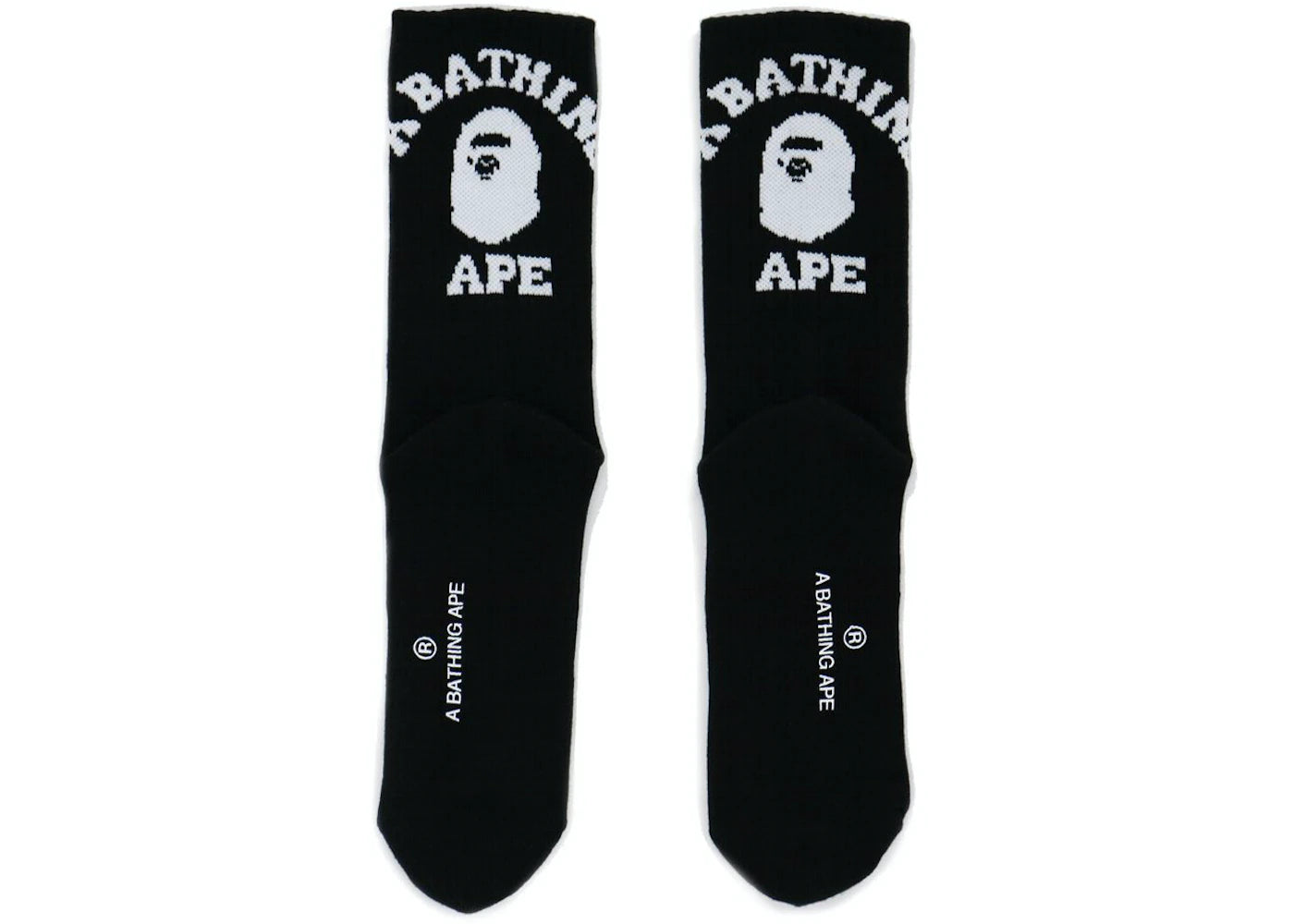 Bape College Socks (Black)