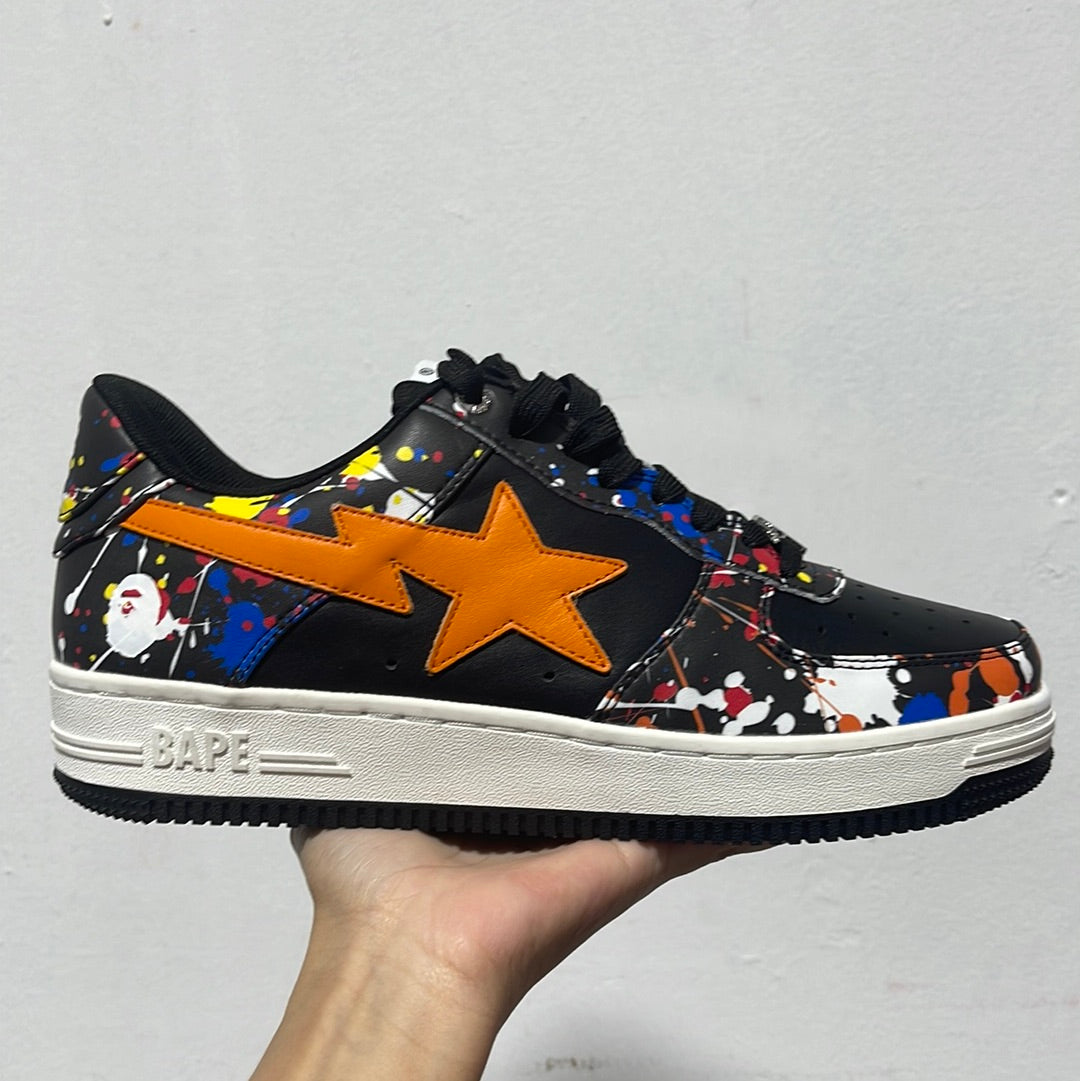 Bape sta Black/ orange multicolor