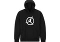 Off-White X Jordan hoodie black/ green