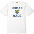 Human Made Heart Tee (White/Navy/Yellow)