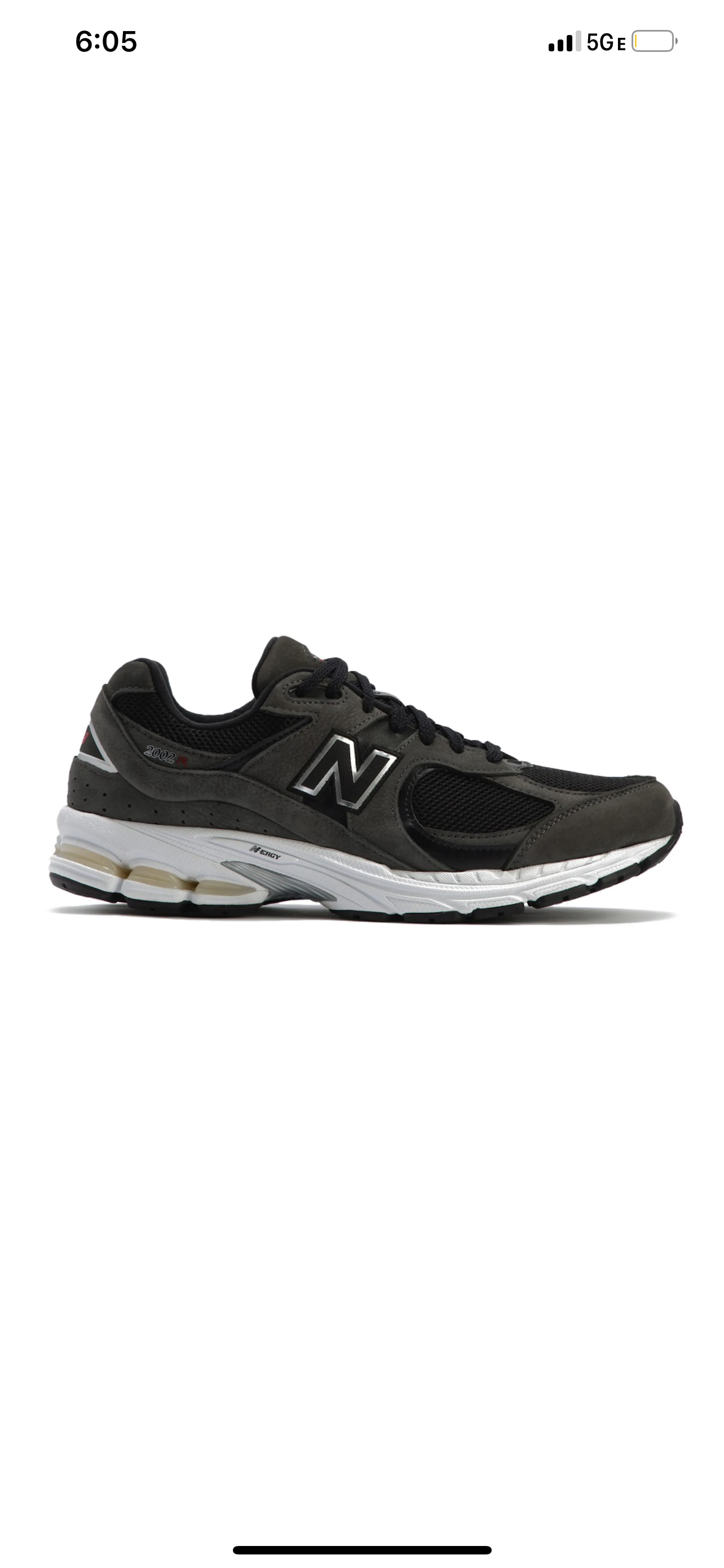 New Balance 2002R (Black/Grey)