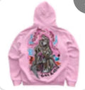 Warren Lotas “Crying Reaper” Hoodie (Pink)