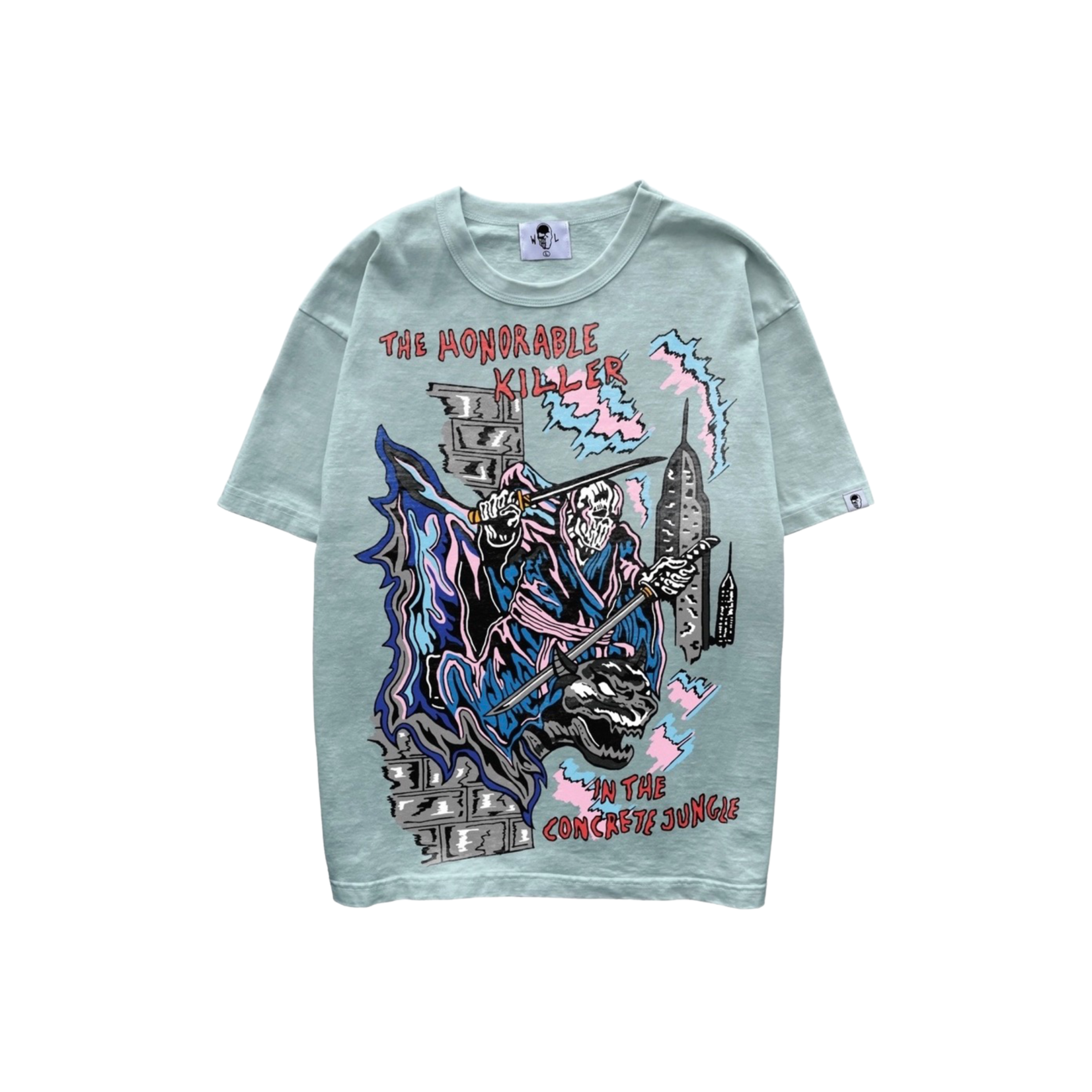 Warren Lotas “Concrete Jungle” Tee (Grey)