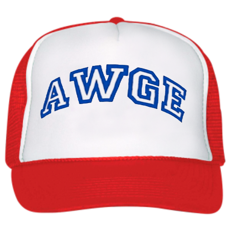 Awge Trucker Hat (Red)