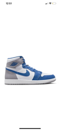 Jordan Retro 1 “True Blue”
