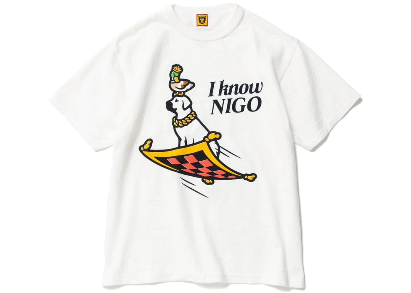 Human Made “I Know Nigo” Tee (White)