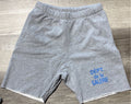 Gallery dept shorts French logo grey/ blue logo