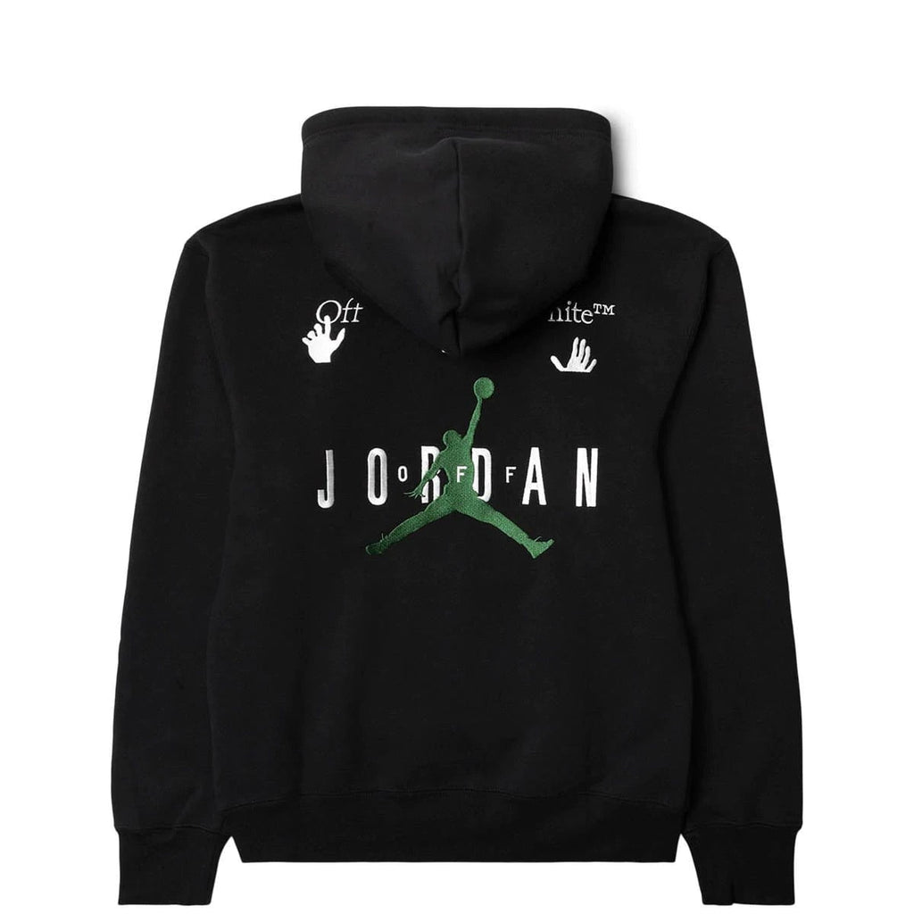 Off-White X Jordan hoodie black/ green