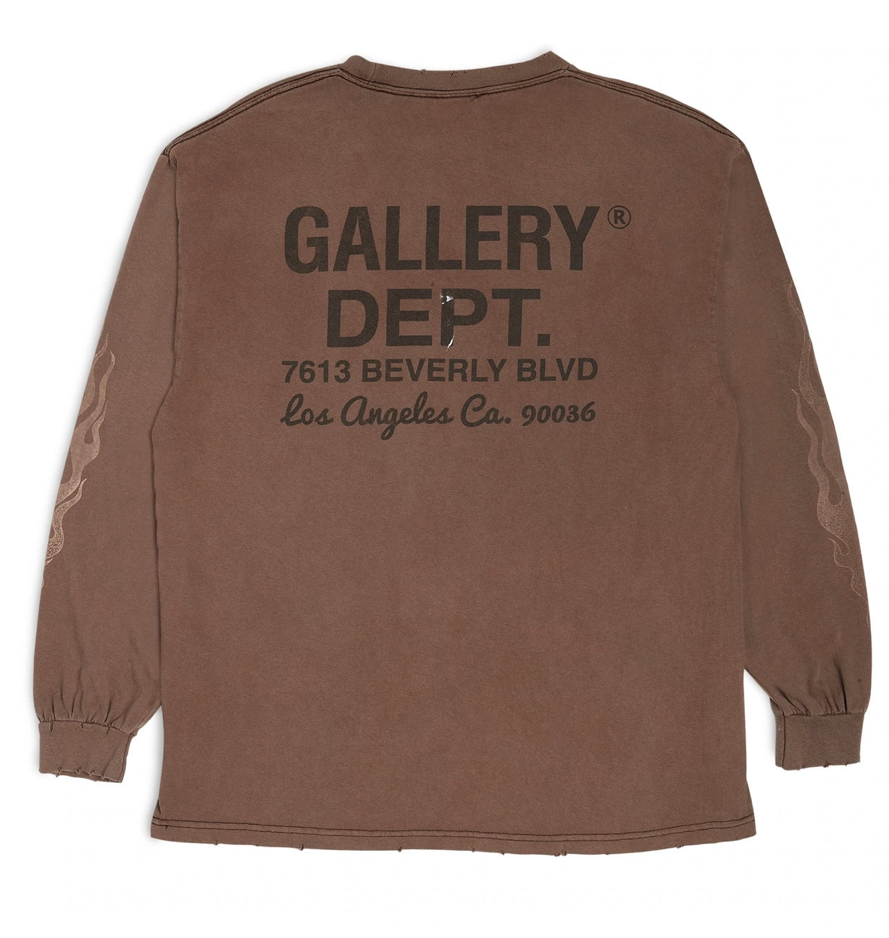 Gallery Dept Flame Longsleeve (Brown)