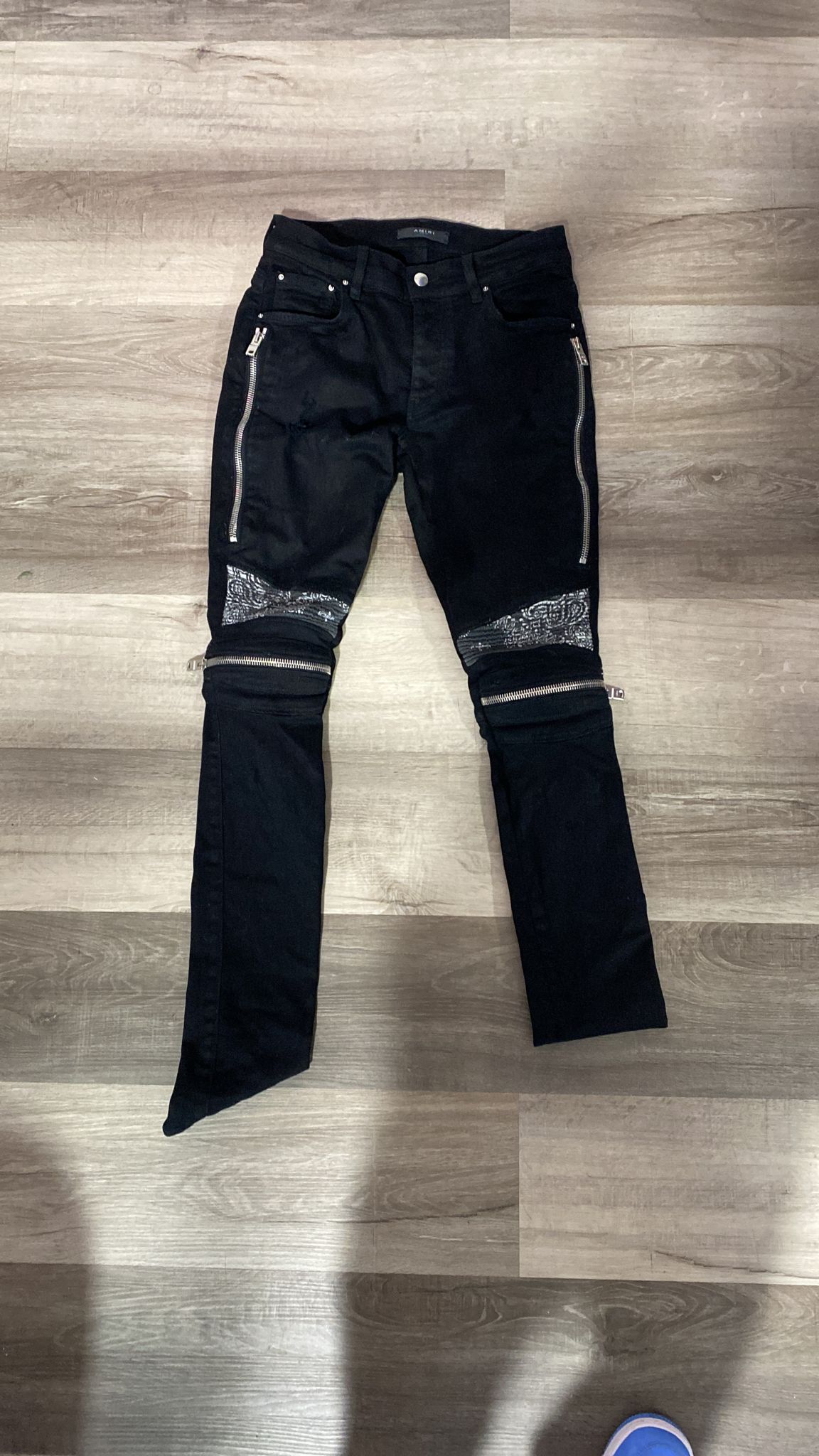 Amiri MX2 jeans black/ Bandana