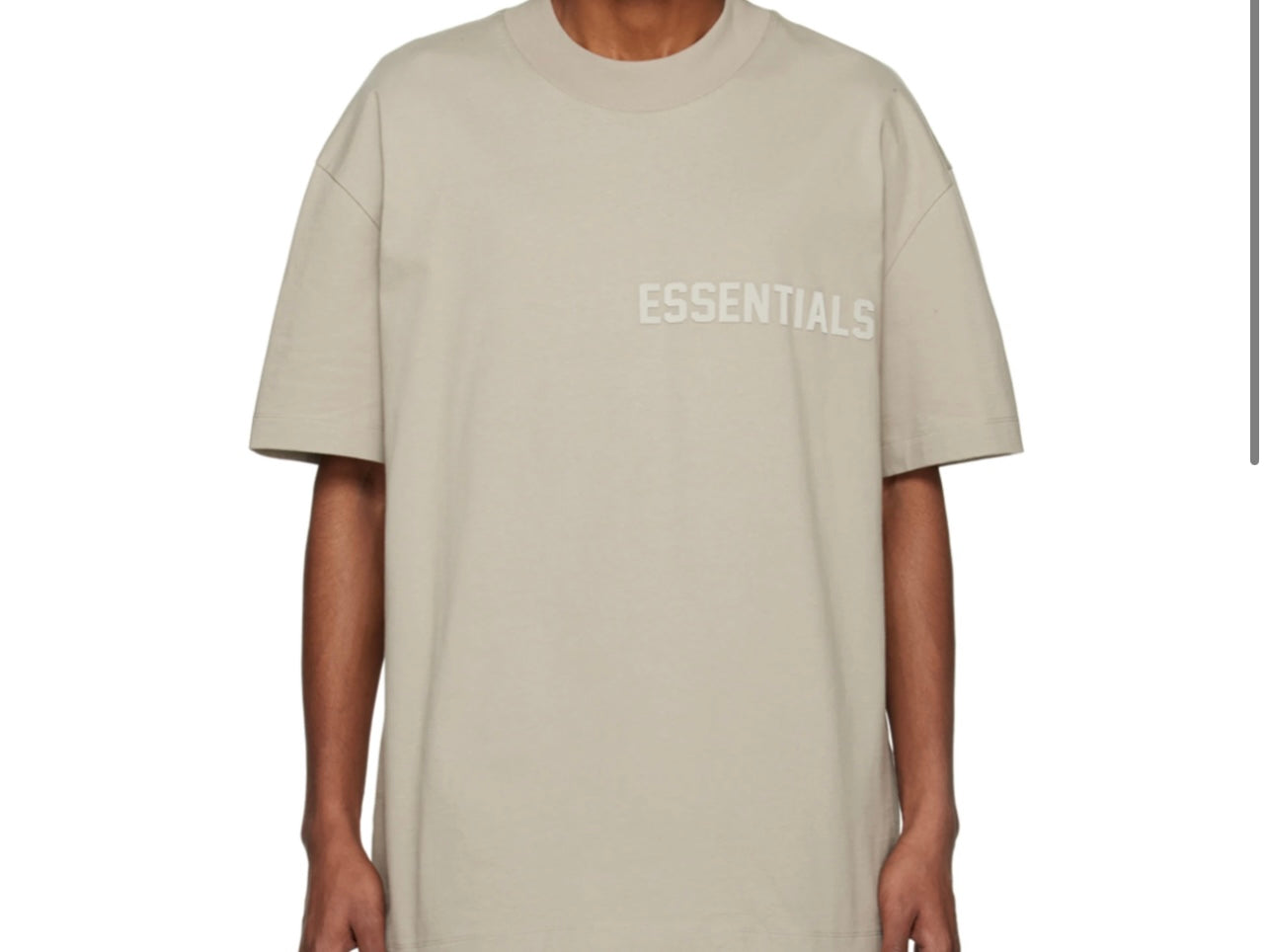Essentials Tee (Beige)