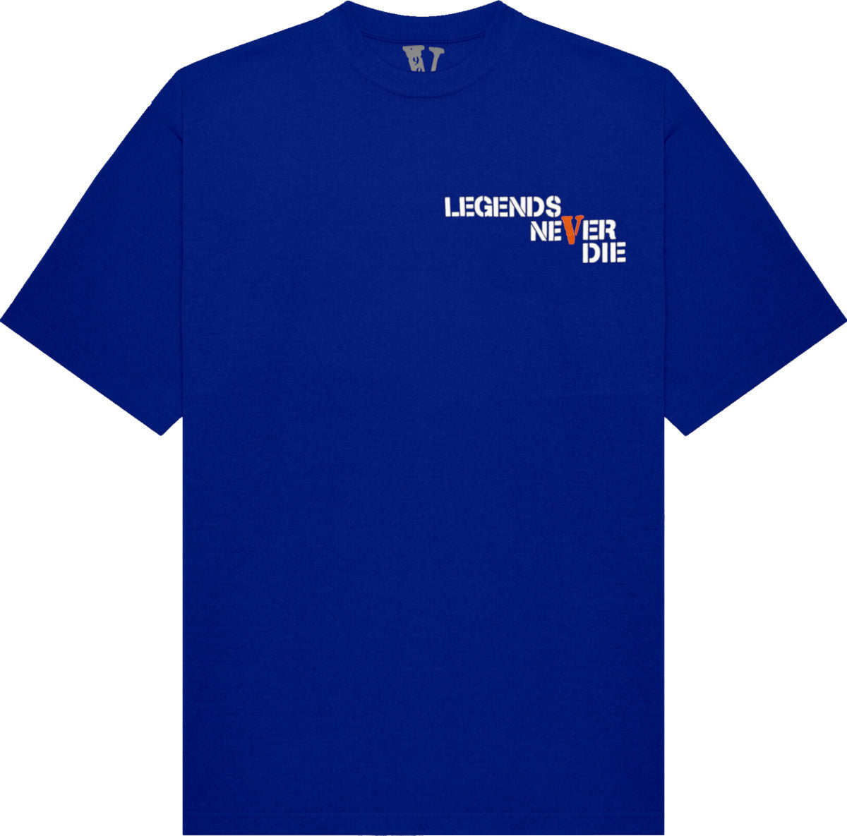 Vlone X Juice Wrld Tee (Blue) "Legends Never Die"